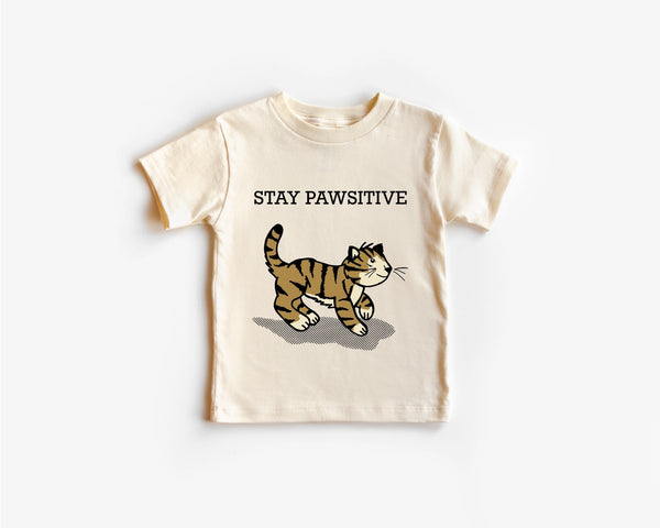 Stay Pawsitive Cat PNG